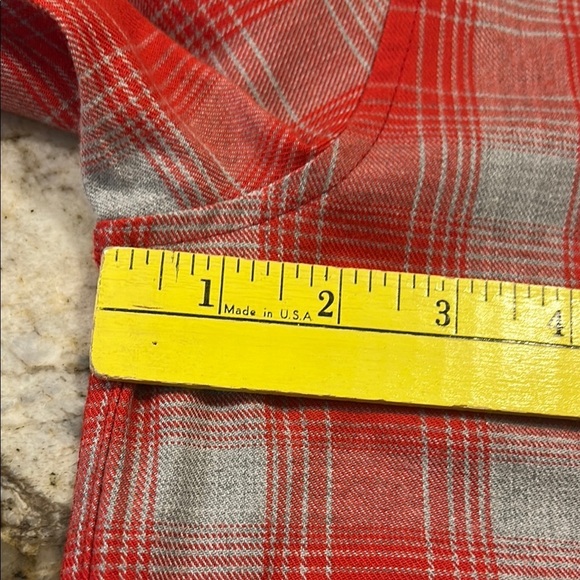 Under Armour Ole Miss Rebels Shirt Small Plaid Long Sleeve Button Up - Picture 6 of 13